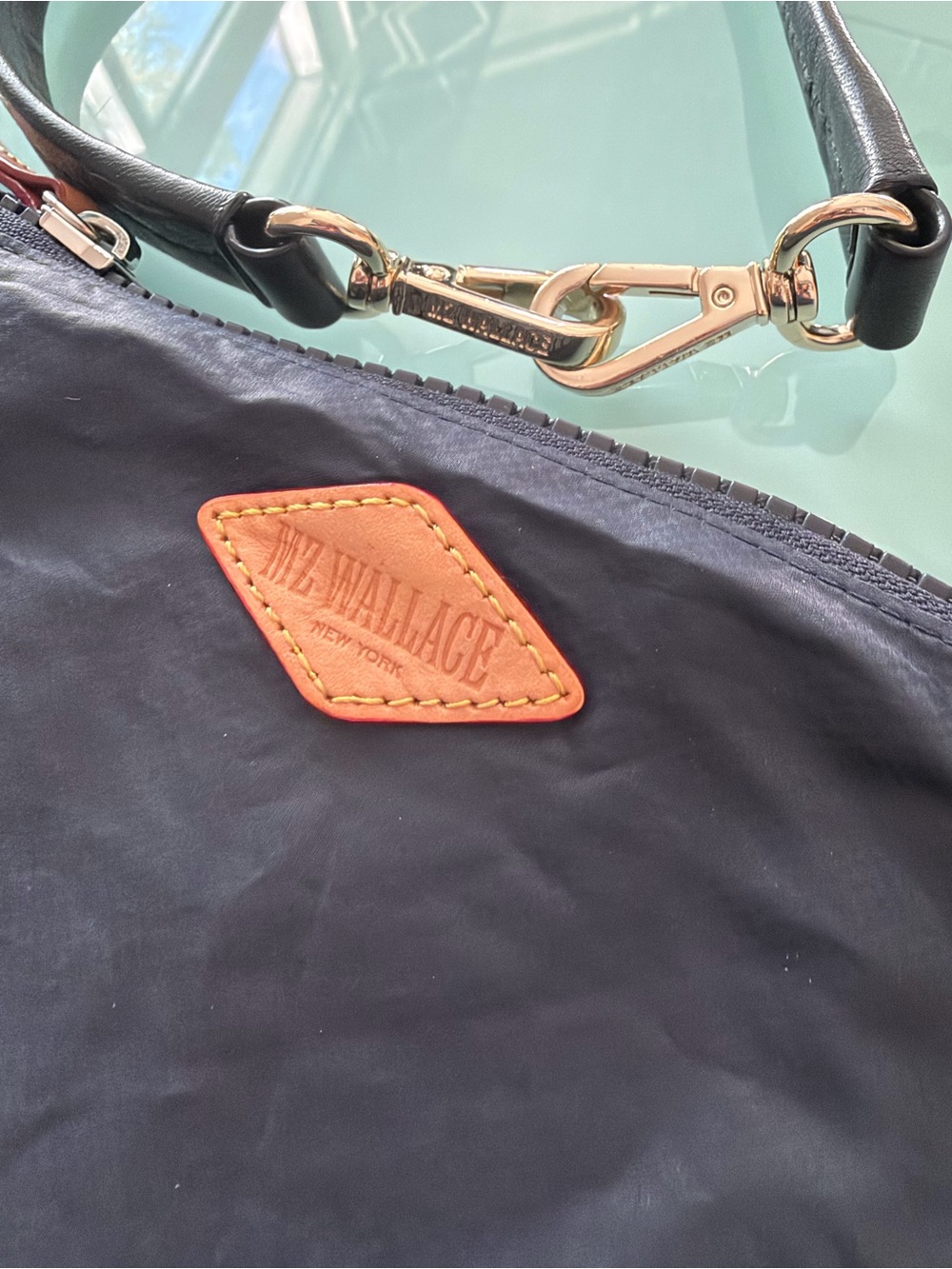 MZ Wallace Pouch and Strap - Navy